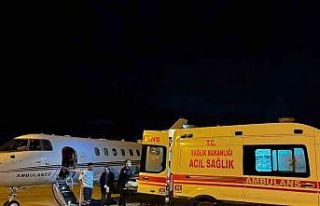 Hava ambulansı 11 yaşındaki çocuk için havalandı