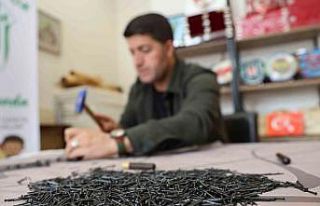 Hobisini sanata dönüştürdü, 500’ü aşkın...