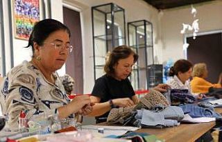 İleri dönüşüm ile eski kıyafetler ve tekstil...