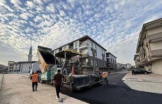 İnegöl Belediyesi’nden 3 bölgede asfalt hamlesi