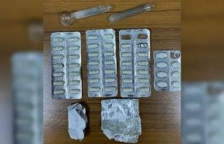 Isparta’da uyuşturucu maddeyle yakalanan şüpheli...