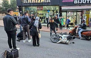 Karadeniz Ereğli’de motosiklet yayaya çarptı;...