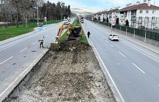 Kartepe tramvayında ilk kepçe vuruldu