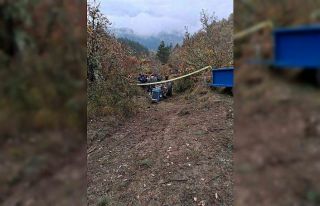 Kastamonu’da devrilen traktörün sürücüsü hayatını...