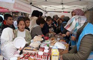 Kastamonu’da Gazze için hayır çarşısı kuruldu