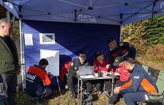 Kastamonu’da kayıp anne ile oğlunu arama çalışmalarına...