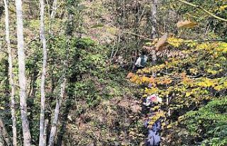 Kayıp annenin cesedini kuzgunu takip eden vatandaşlar...