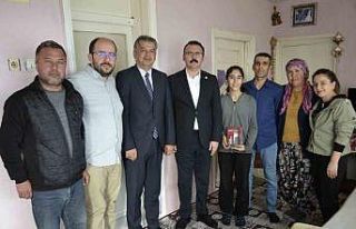 Kaymakam Ateş, öğrencilerin misafiri oldu