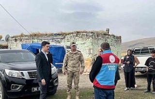 Kaymakam Kahraman’dan ev ziyareti