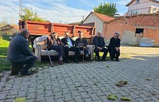 Kaymakam Uçar, Belkese Köyü’nde vatandaşlarla...