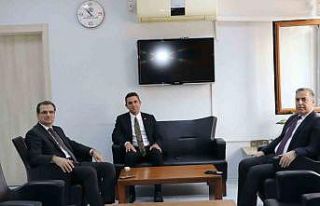 Kaymakamlardan Kaymakam Yıdız’a ’hayırlı olsun’...