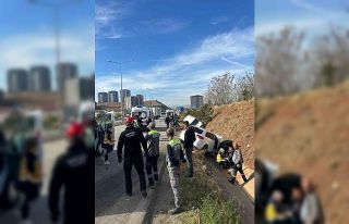 Kırıkkale’de iki otomobil çarpıştı: 8 yaralı