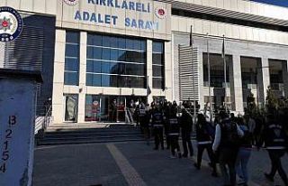 Kırklareli’nde Daltonlar operasyonu: Yakalanan...