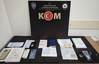 Kırşehir’de tefecilik operasyonu: 7 şüpheli...