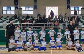 Kış spor okullarında sertifika heyecanı