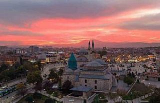 Konya’da kartpostallık gün batımı manzaraları