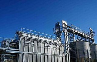 KUZKA’nın desteğiyle kurulan mısır kurutma tesisi...