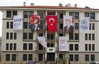 Malatya’da deprem konutlarının anahtar teslimi...