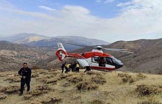 Malatya’da uçuruma yuvarlanan şahıs kurtarıldı
