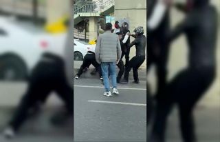 Maltepe E-5’te motorcular arasında çıkan kavgada...