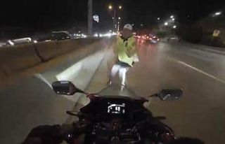 Maltepe’de motosikletin çarptığı trafik polisi...