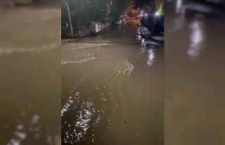 Maltepe’de yollar göle döndü