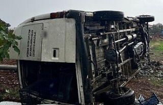 Manisa’da kamyonet devrildi: 1 ölü, 1 yaralı