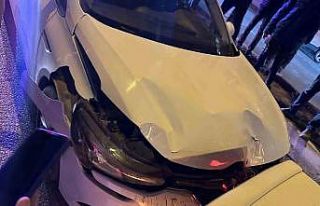 Mardin’de maddi hasarlı trafik kazası