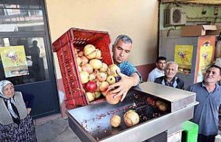Mersin’de nar üreticilerine makine desteği