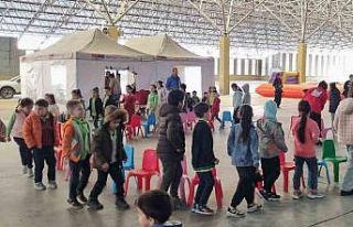 Mobil Çocuk Dostu Alan Tırı, Emek Mahallesi’nde...