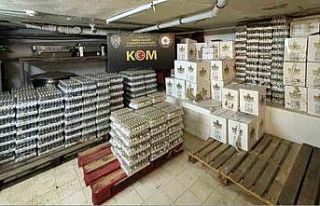Muğla’da 28 bin 896 şişe gümrük kaçağı alkol...