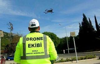 Muğla’da trafik denetimlerinde "drone"...