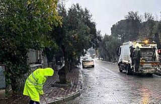 MUSKİ ekipleri yağmur mesaisinde