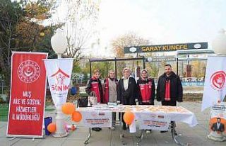 Muş’ta turuncu renkli farkındalık: Şiddete karşı...