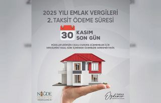 Niğde Belediyesi’nden emlak vergisi uyarısı