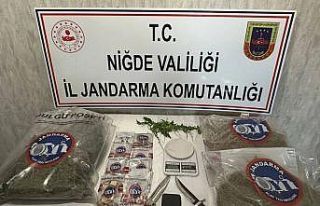 Niğde’de 2 kilo 251 gram uyuşturucu ele geçirildi