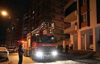 Niğde’de apartman dairesinde yangın paniği