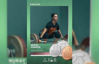 Nuray Güngör’den 2 gümüş, 1 bronz madalya