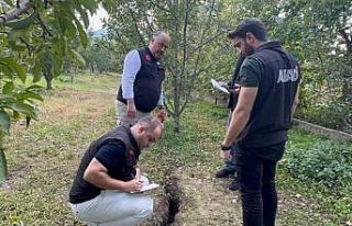 Obrukların oluştuğu, duvarların çatladığı...