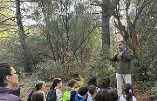Öğrenciler yaban hayatını yakından tanıdı