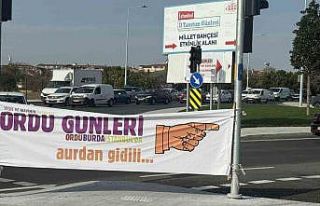 Ordu Tanıtım Günleri’nde ilginç pankartlar:...