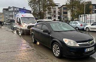 Ordu’da otomobilin çarptığı yaya yaralandı