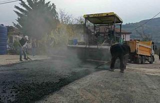 Ordu’da sıcak asfalt çalışmaları sürüyor
