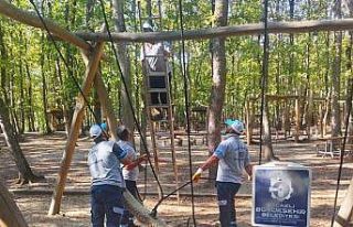 Ormanya’daki çocuk oyun alanlarına periyodik bakım
