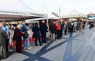 Osmangazi Kitap Fuarı 8’inci gününde de doldu...