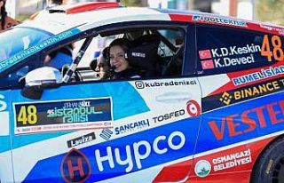 Osmangazi’nin gururu İstanbul Rallisi’nde podyuma...