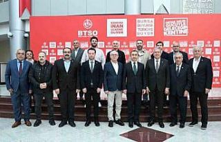 Özbekistan Büyükelçisi İlkhom Khaydarov BTSO’da