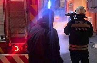 Palandöken’de korkutan yangın