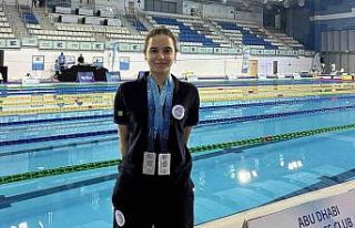 Paletli yüzmede dünya ikinciliği