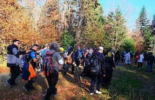 Pamukova’da sonbaharın renkleriyle 14 kilometrelik...